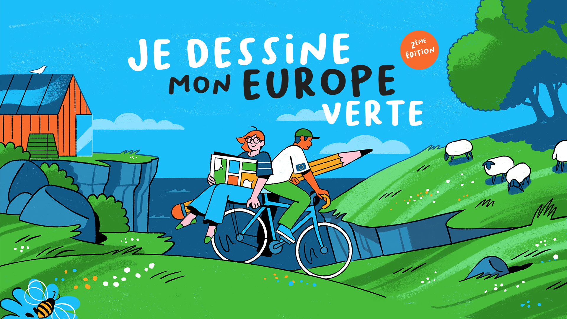 Participez à la 2ème édition de « Je dessine mon Europe verte » !